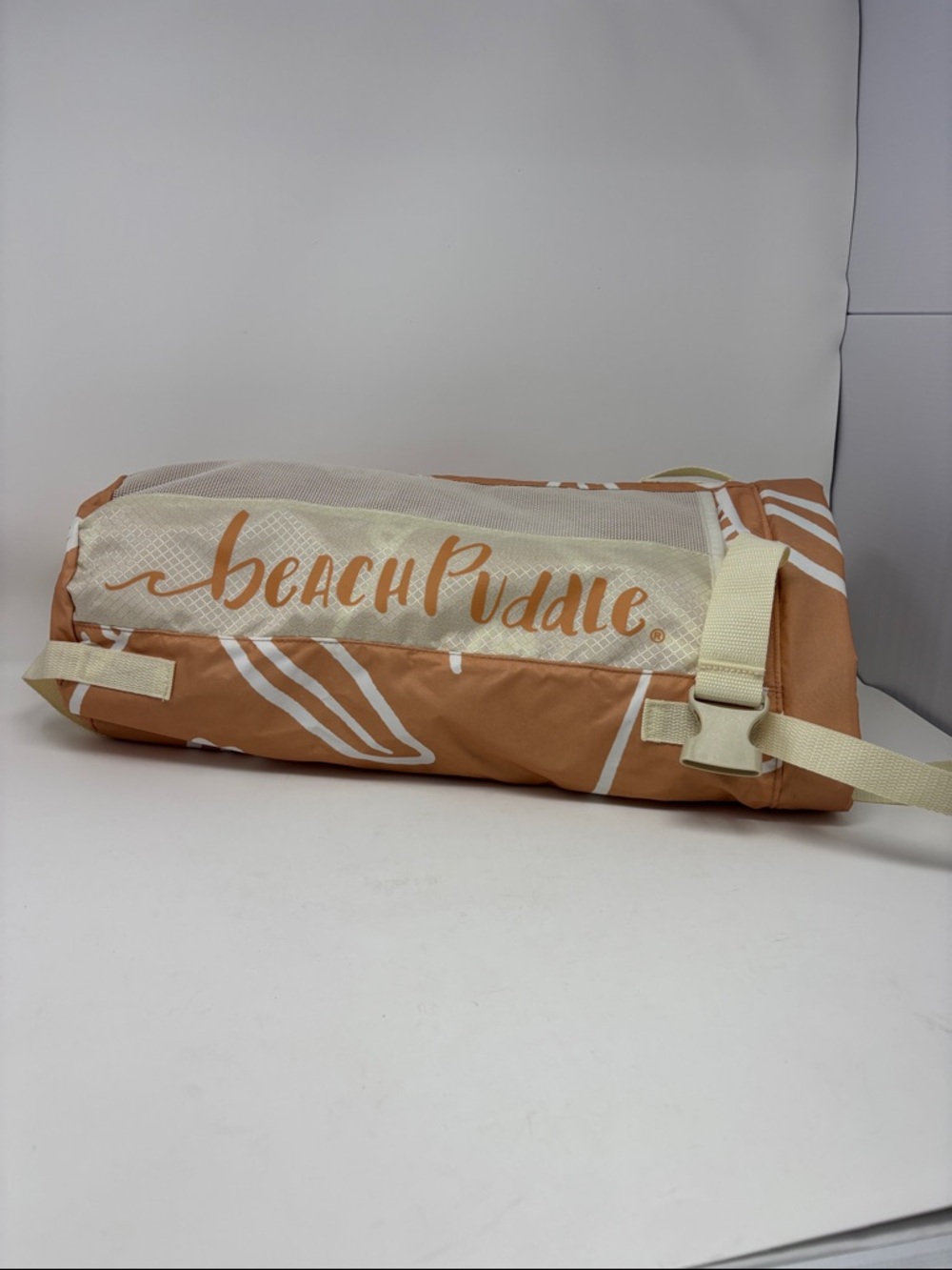 Beach Paddle Kids Convertible Duffle Bag - Cream & Tan